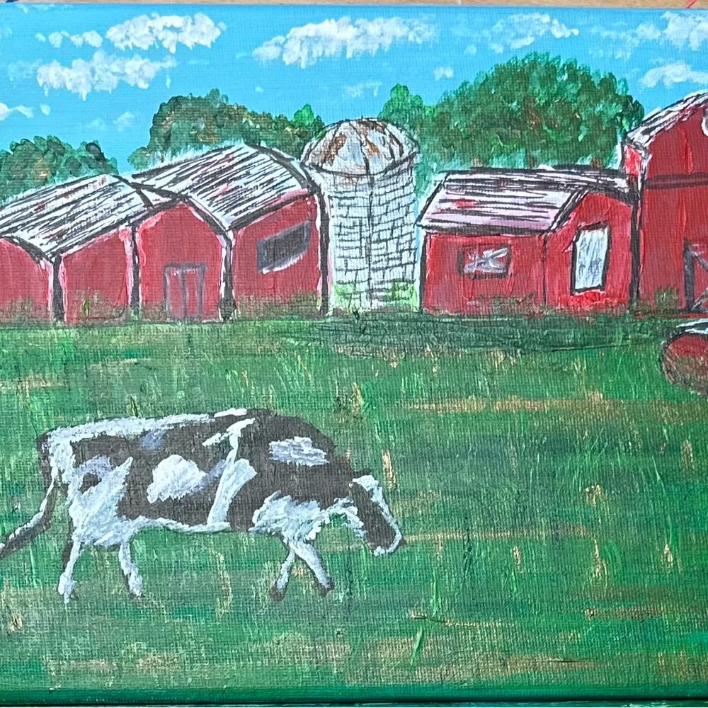 Rustic Farm Life Canvas Art